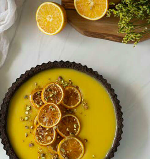 Tarta de Chocolate Picante y China